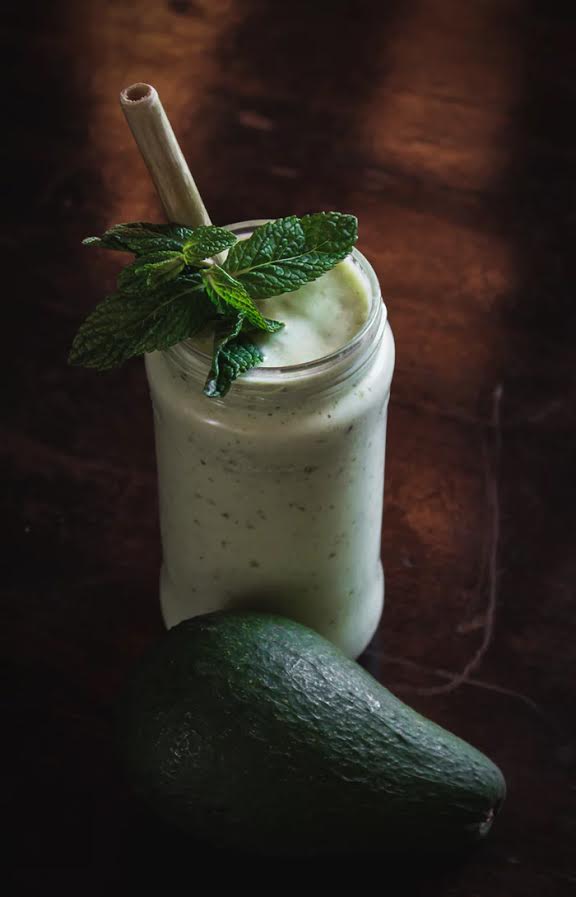 avocado mint drink
